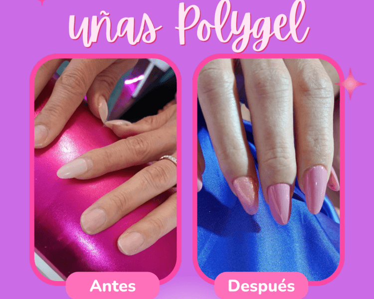 Polygel (simples y con diseño)