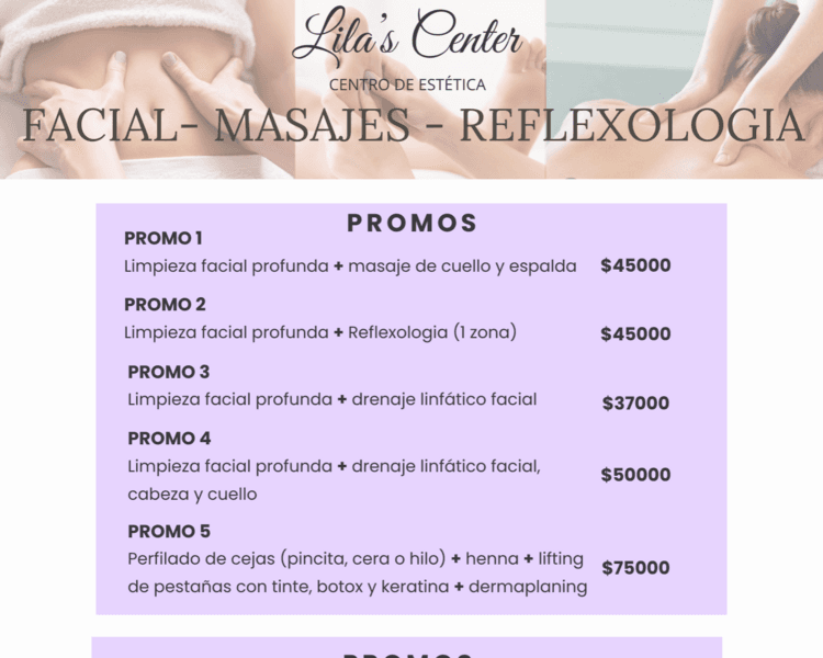 PROMO - Limpieza facial profunda + drenaje linfático facial, cabeza y cuello