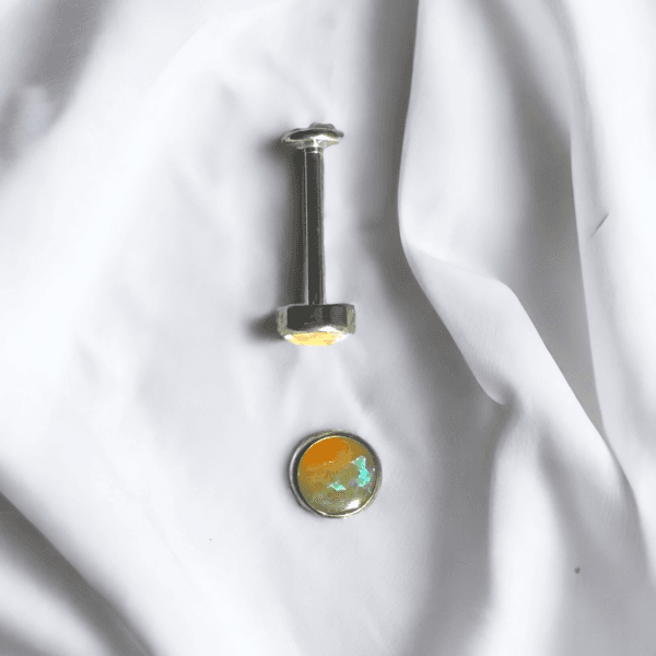 Labret ópalo amarillo (COD 105/111/117)