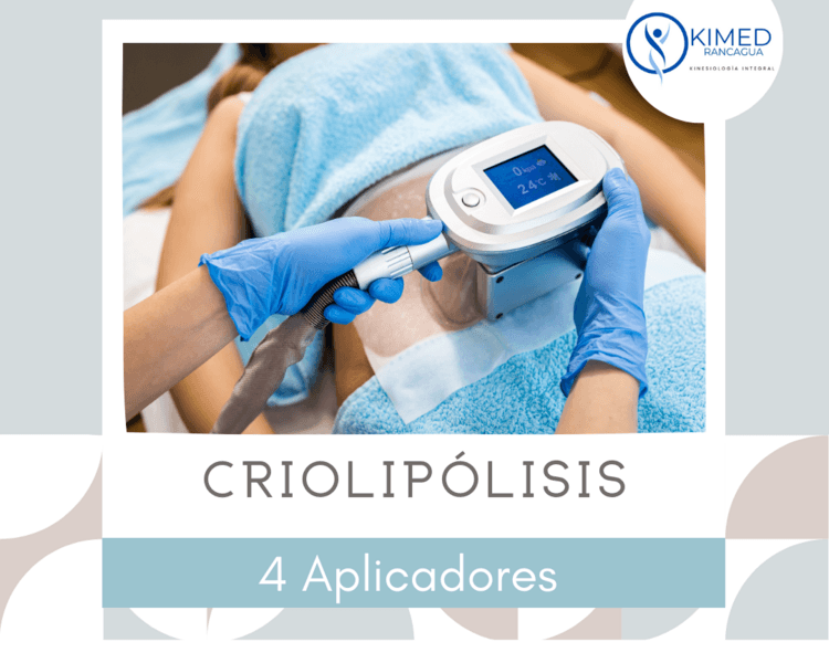 Criolipólisis 4 aplicadores