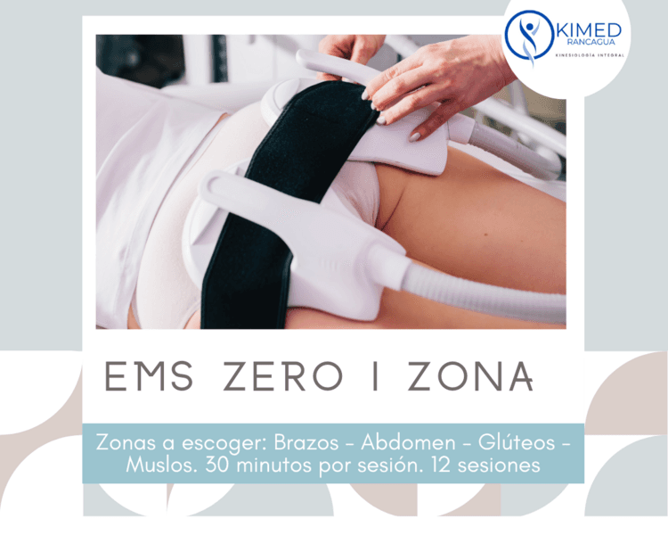 EMS ZERO – Tonificación Muscular por 1 Zona x 12 sesiones