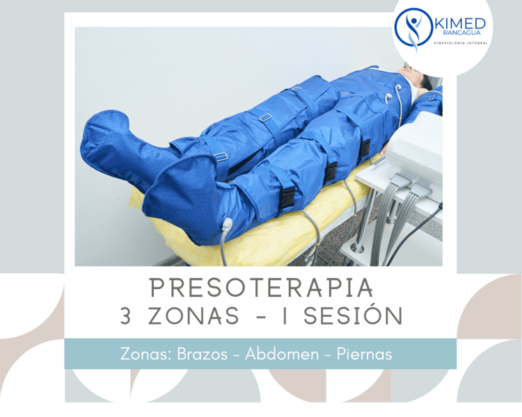 Presoterapia 3 zonas 1 sesión