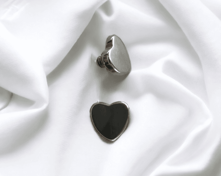 Top microdermal diseño de corazón (Cod 576)