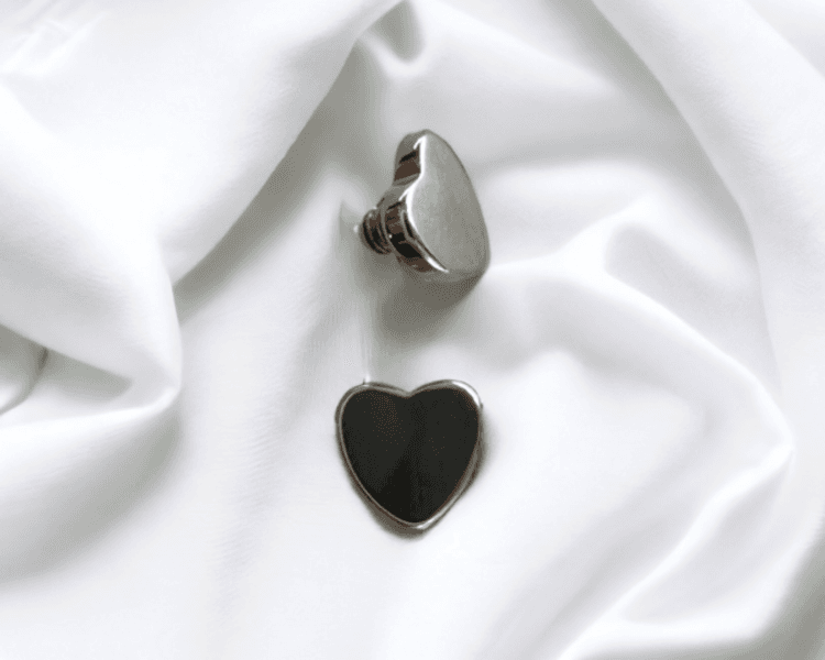 Top microdermal diseño de corazón (Cod 576)