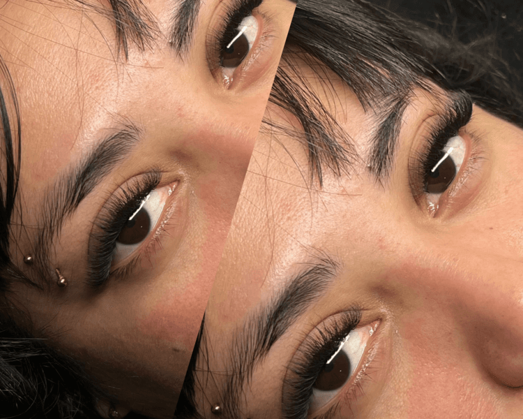 Extensiones de pestañas