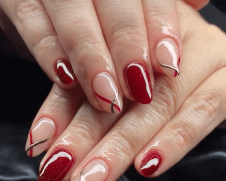 Uñas Soft Gel con esmalte permanente. Sin diseño