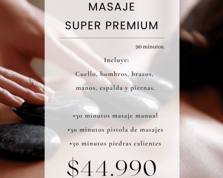 Masaje de relajación Super Premium