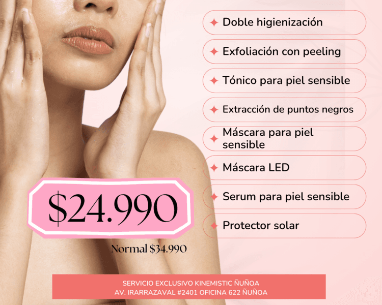 Limpieza facial para Piel sensible