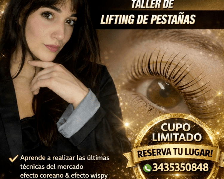 CURSO LIFTING DE PESTAÑAS PRESENCIAL