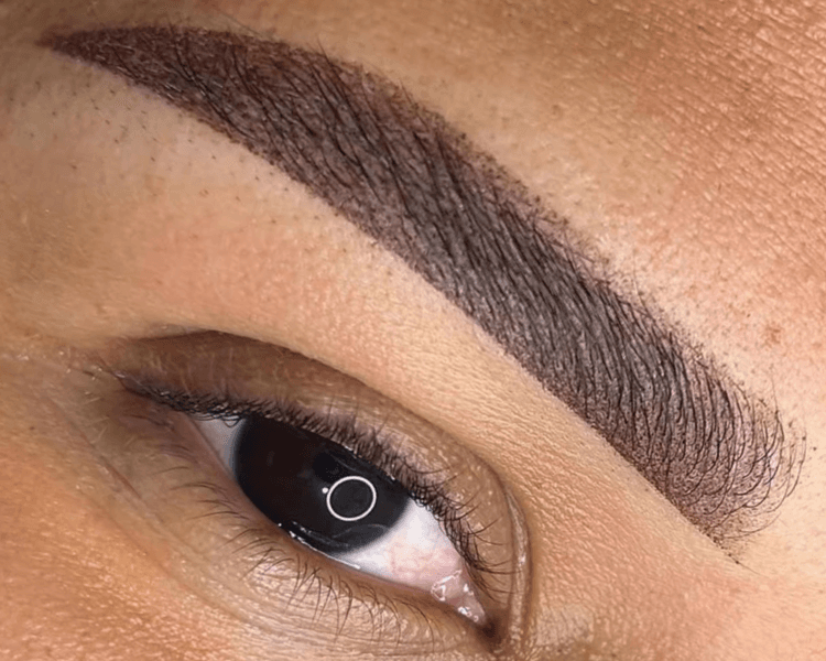 Micropigmentación efecto polvo