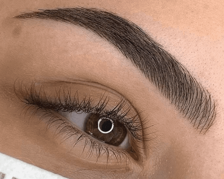 Micropigmentación mixta de cejas