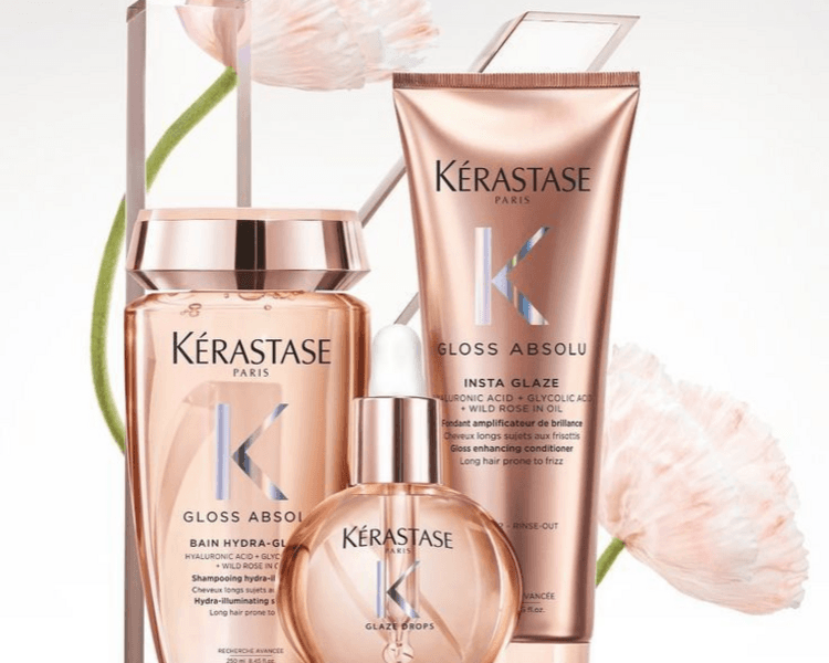 Ritual Brillo Glaze Gloss Kerastase (Largo M - 1 mano bajo el hombro)