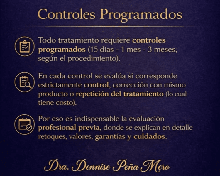 CONTROL POST-TRATAMIENTO