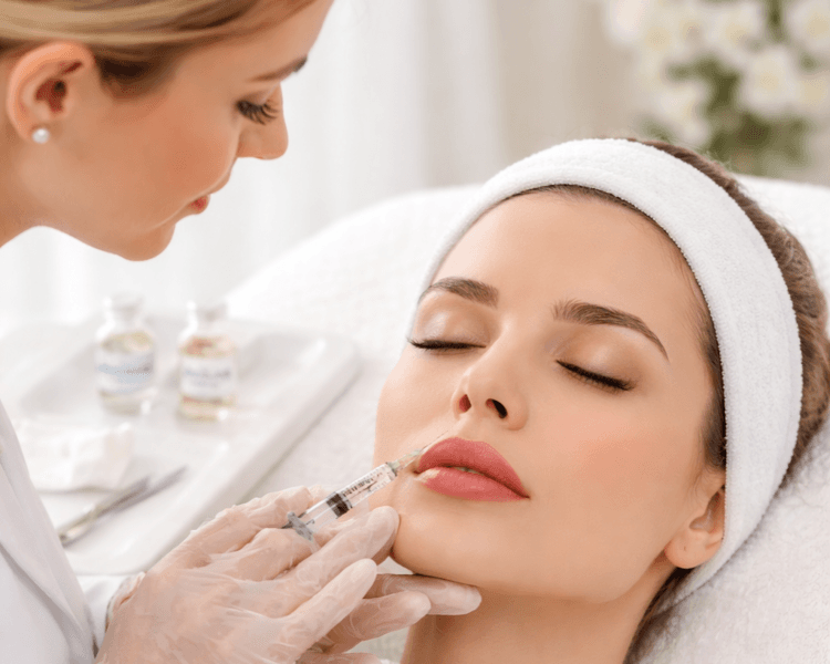 Retiro de material HIALURONIDASA