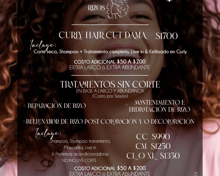 Corte Curly dama