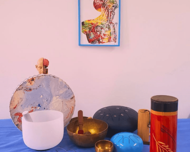 Terapia de sonido (cuencos tibetanos, handpan y sonidos armonizadores)