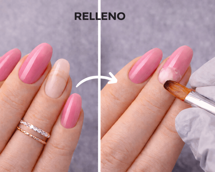 RELLENO DE ACRILICO + PREMIUM PERMANENTE