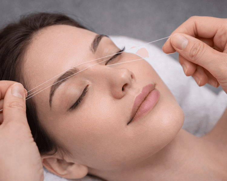 PERFILADO DE CEJAS CON HILO