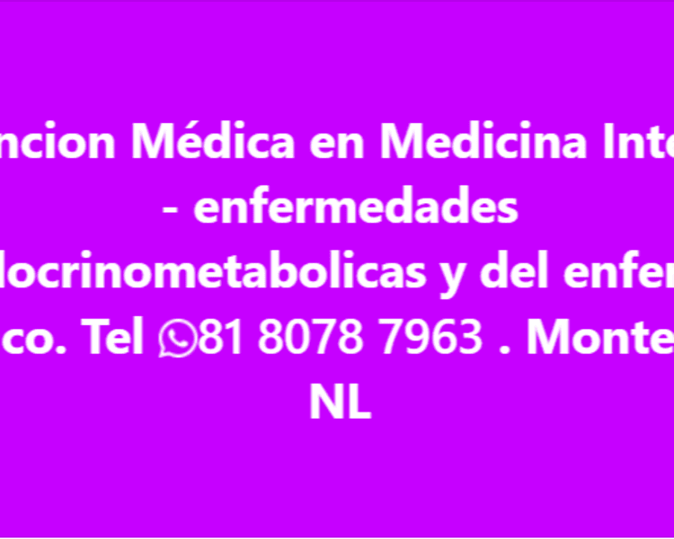 MEDICINA INTERNA ENDOCRINOMETABOLICA