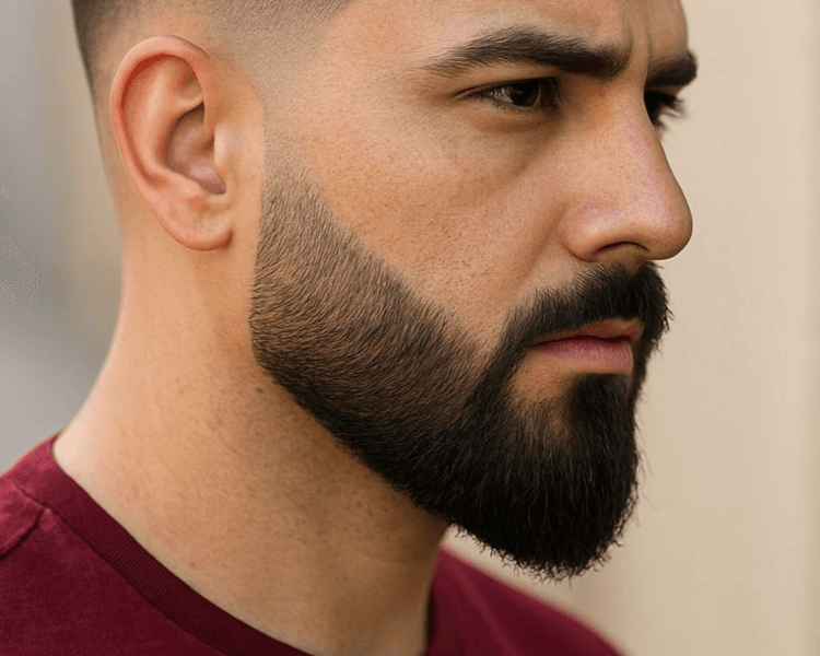 Delineado de Barba (afeitado sencillo)