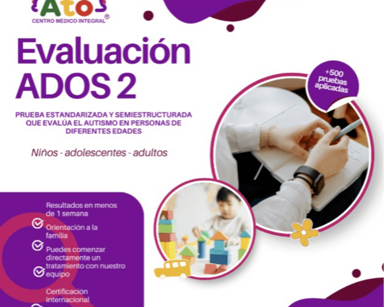 ADOS2 Evaluación Fonoaudiológica código 1303003
