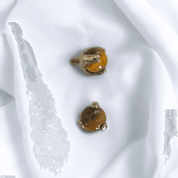 Labret top piedra ojo de tigre (COD 271)