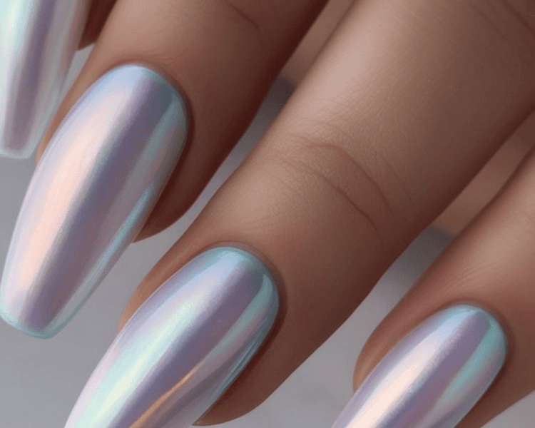 Efecto en Uñas Sirena