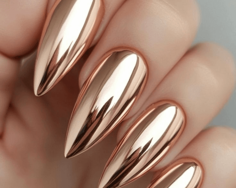 Efecto en Uñas Espejo