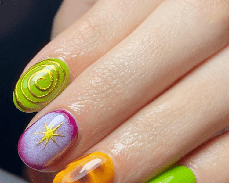 Kapping uñas cortas+ Semipermanente liso