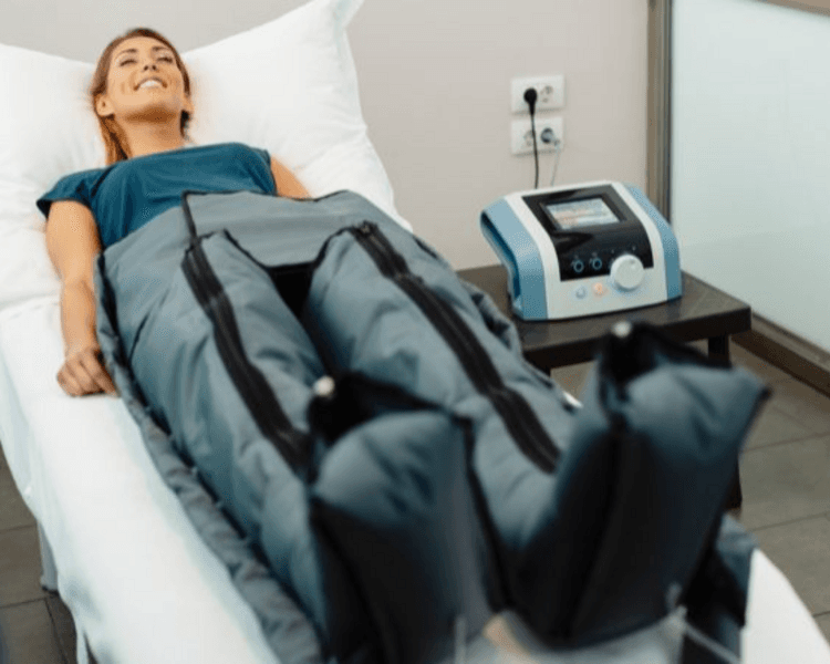 SESION DE PRESOTERAPIA