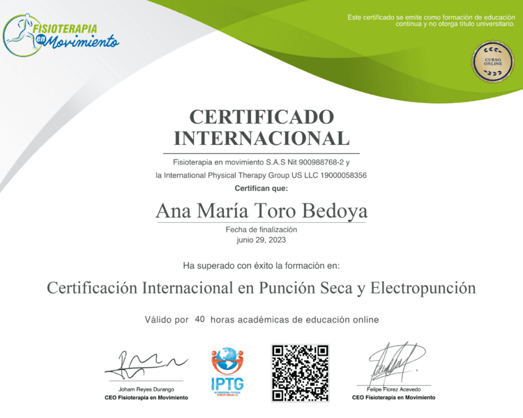 Sesión de electropunción