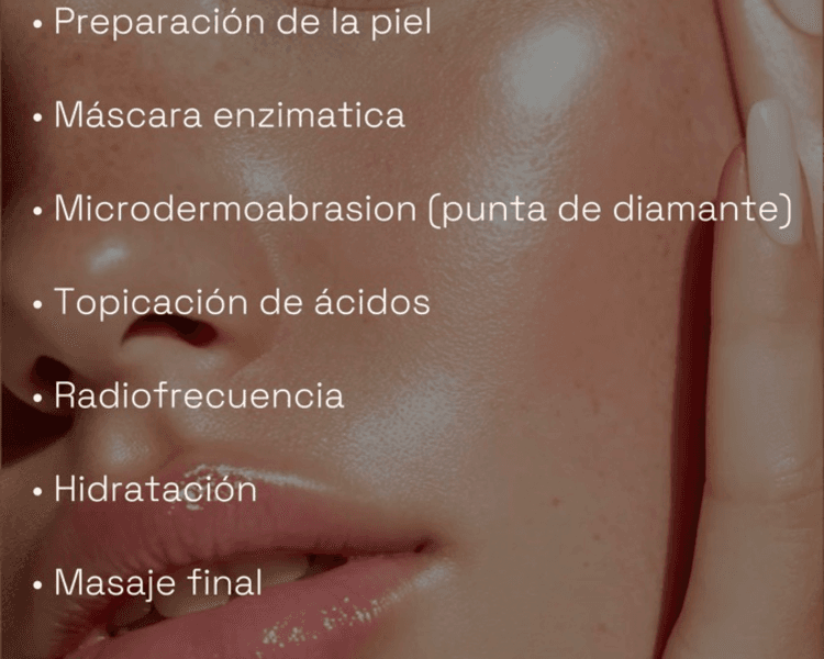 LImpieza facial + peeling + radiofrecuencia