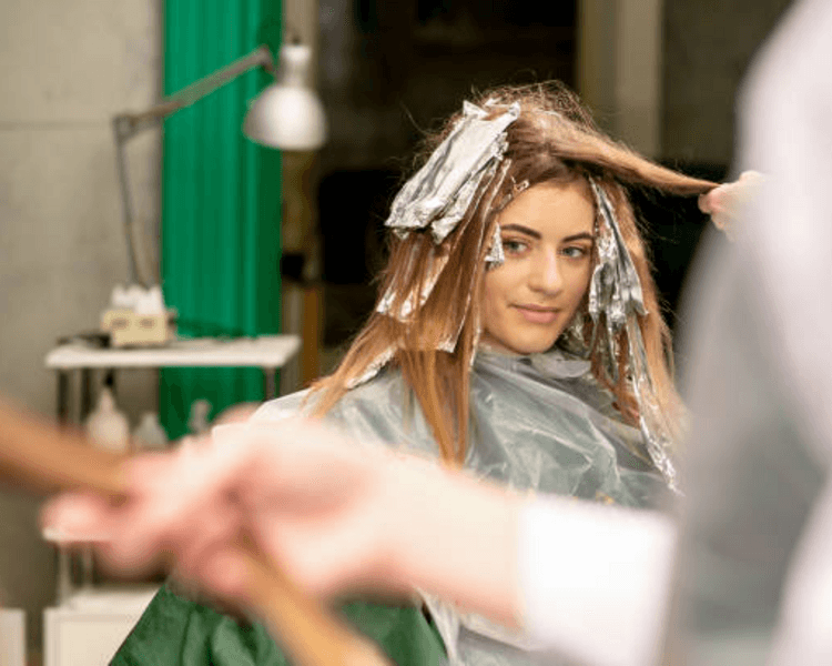 Micro Foil Lights (Mechas) Cabello Extra Largo (NO INCLUYE SERVICIO)