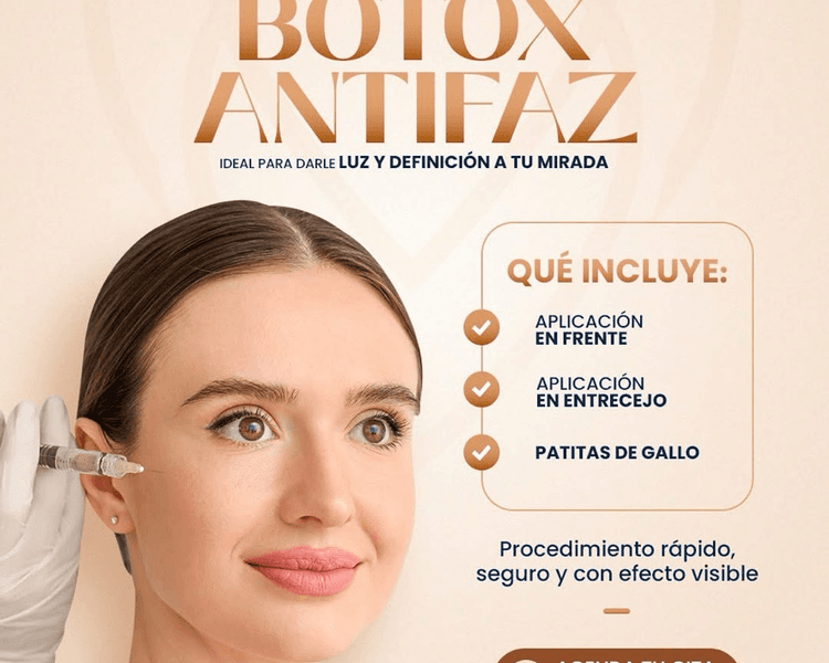 Botox antifaz