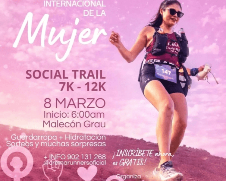 Descarga Muscular - Día Internacional de la Mujer - Social Trail