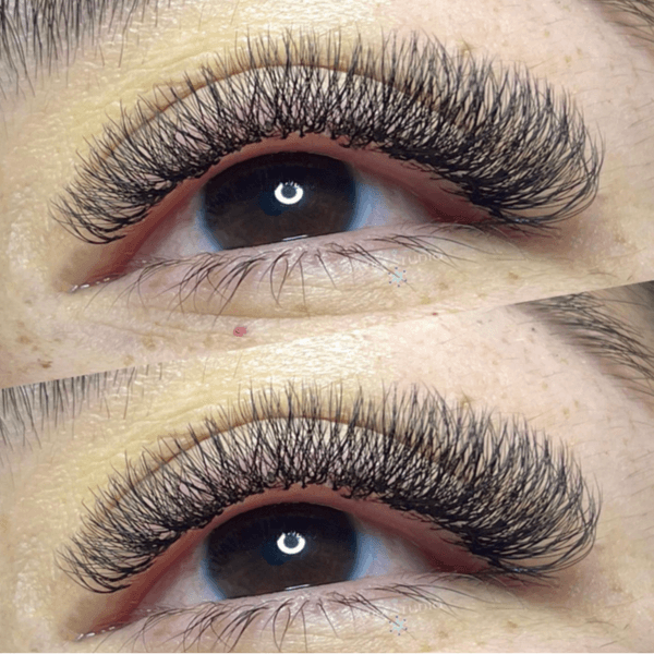 Extensiones de pestañas: Efecto Volumen tecnológico