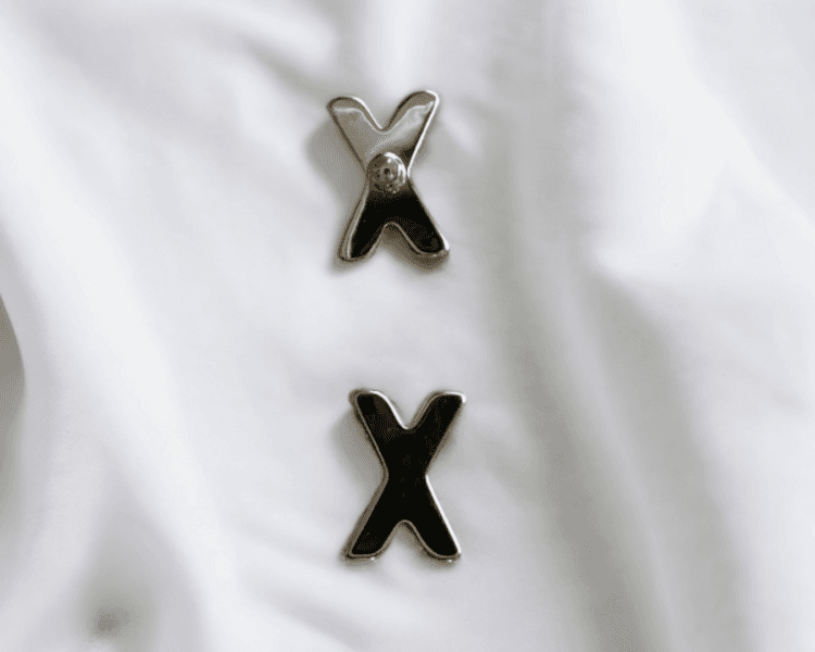 Top microdermal forma de X (COD 577)