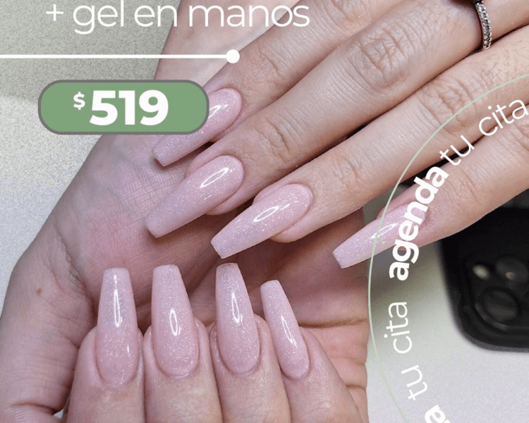 UÑAS SOFT GEL + GEL SEMIPERMANENTE (MARTES)