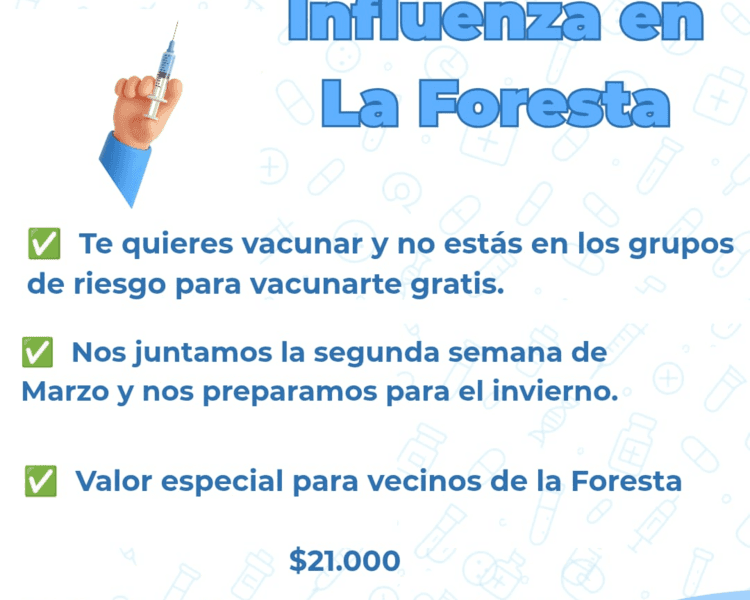 Vacuna Influenza 2026 La Foresta