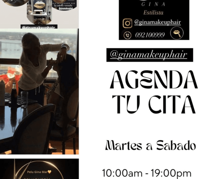 Corte , color y Brushing