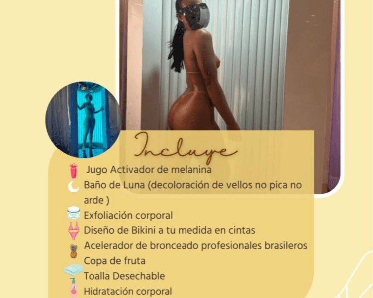 Bronceado brasilero camara