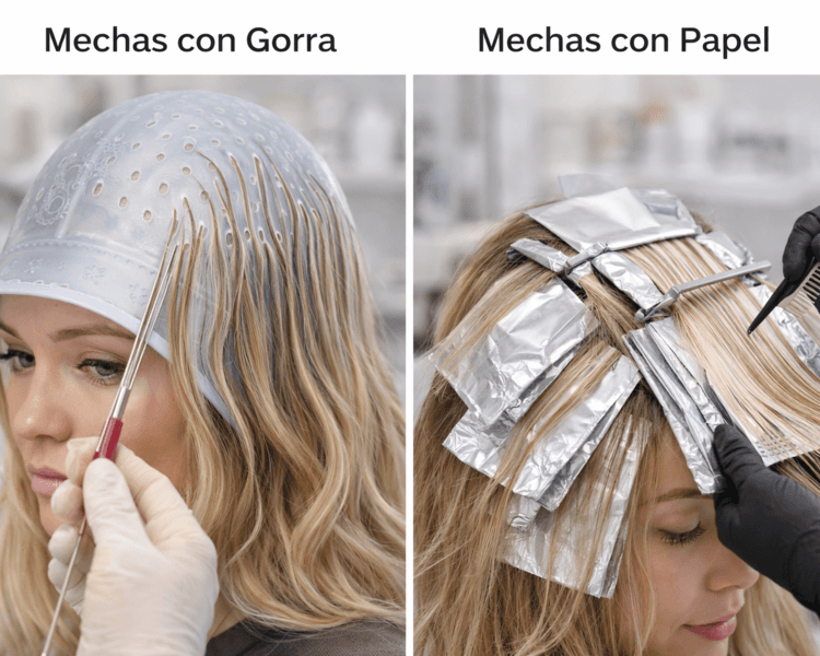 Reflejos con gorra-papel (desde)