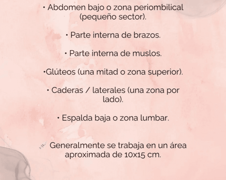 Inducción de colágeno ZONA PEQUEÑA