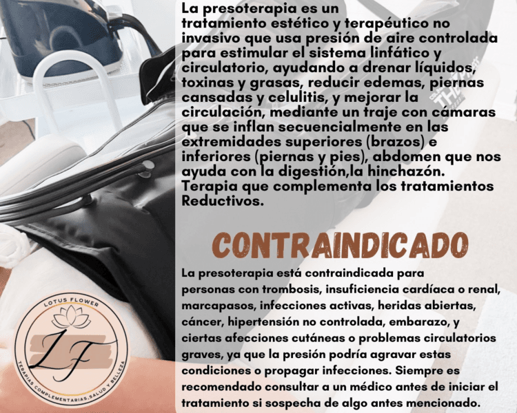 PRESOTERPIA TRATAMIENTO ANTICELULITICO PARA PIERNAS 10 SESIONES