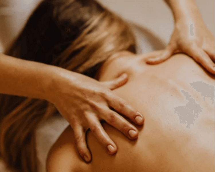 MASAJE DESCONTRACTURANTE MEDIO CUERPO