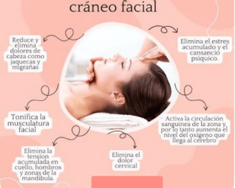 MASAJE CREANEO FACIAL