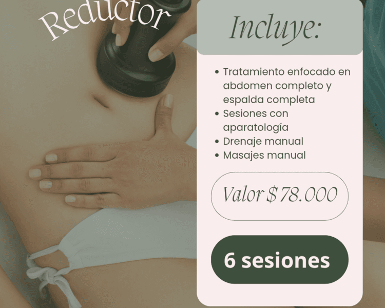 Tratamiento full Reductivo abdomen y espalda
