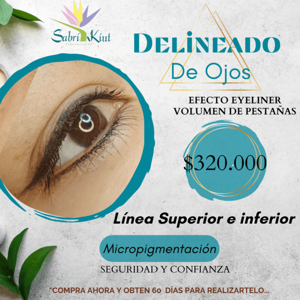 DELINEADO DE OJOS /L. SUPERIOR E INFERIOR 1ra sesión