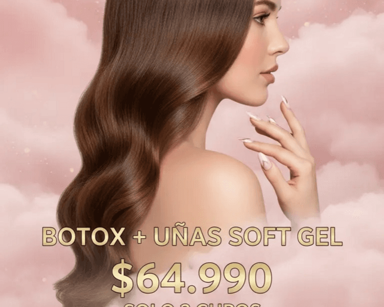 BOTOX+ UÑAS SOFT GEL CON DISEÑO