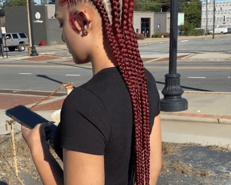 CORNROWS CON EXTENSIONES